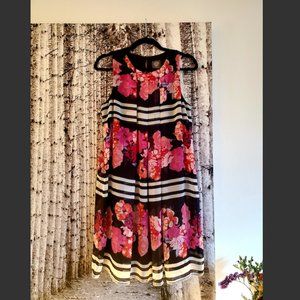 Vince Camuto Floral Flare Dress